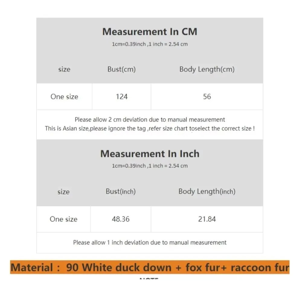 Winter Womens Jacket Detachable Genuine Fox Fur Raccoon Fur Collar Thick Duck Down Loose Street Clothing 241125