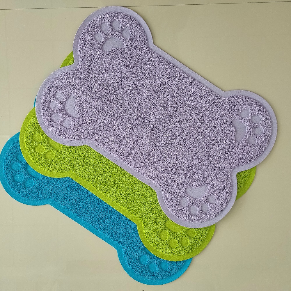 Food Feeding Mat Eco-friendly Soft Absorbent Shaggy Memory Foam Washable NEW Non Slip Silicone pet dog mat cushion