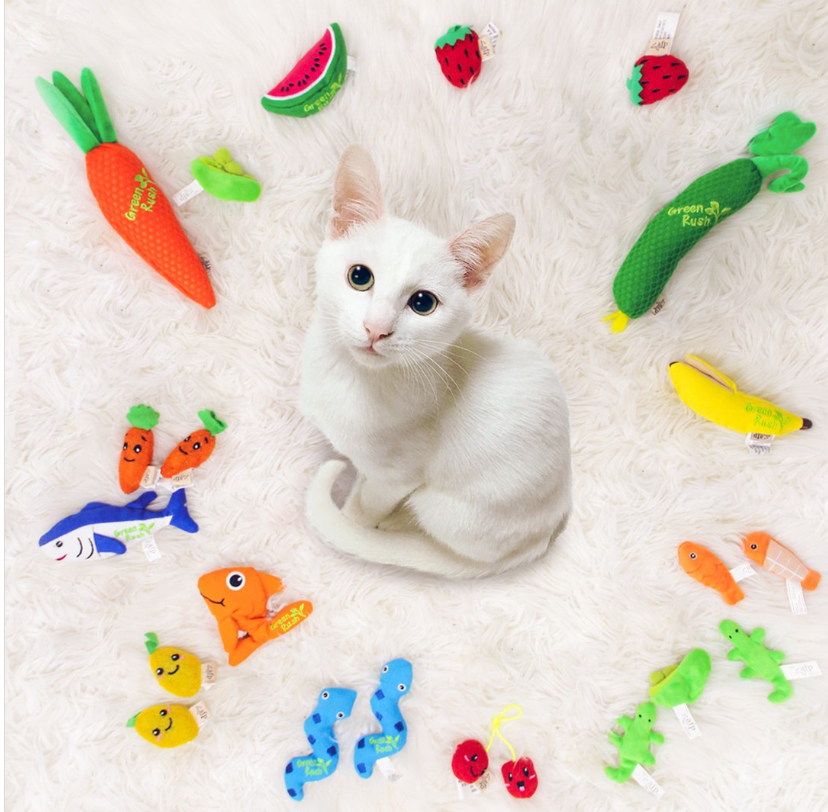 AFP Cat Accessories Products Interactive Cat Toys Feather Cat Wand Teaser Catnip Toys Scratching Post Scratcher For Small Pet