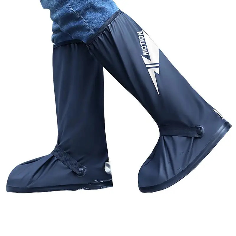 Waterproof and anti slip PVC rain shoe cover reusable outdoor boot cover rainproof executive motorcycle dust cover 241126