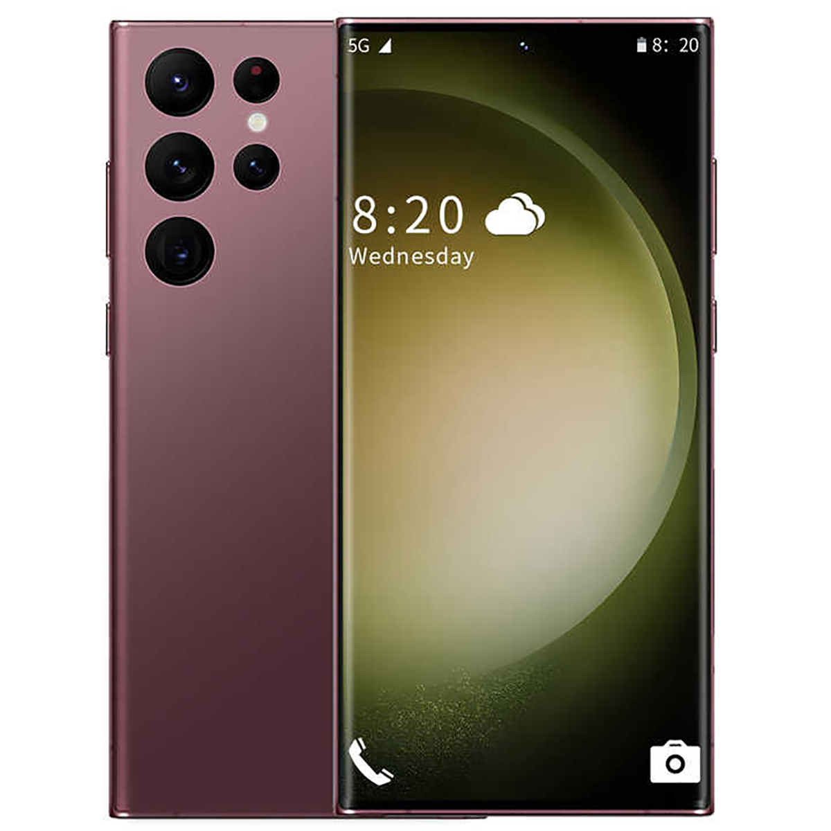 S23 Ultra Phone 7.3-inch, Android 13 Qualcomm SM8550 10 Core CPU,16GB+1TB Cell Phone,50MP+108MP Camera Pixels 6800mAh Battery 5G Dual SIM Card