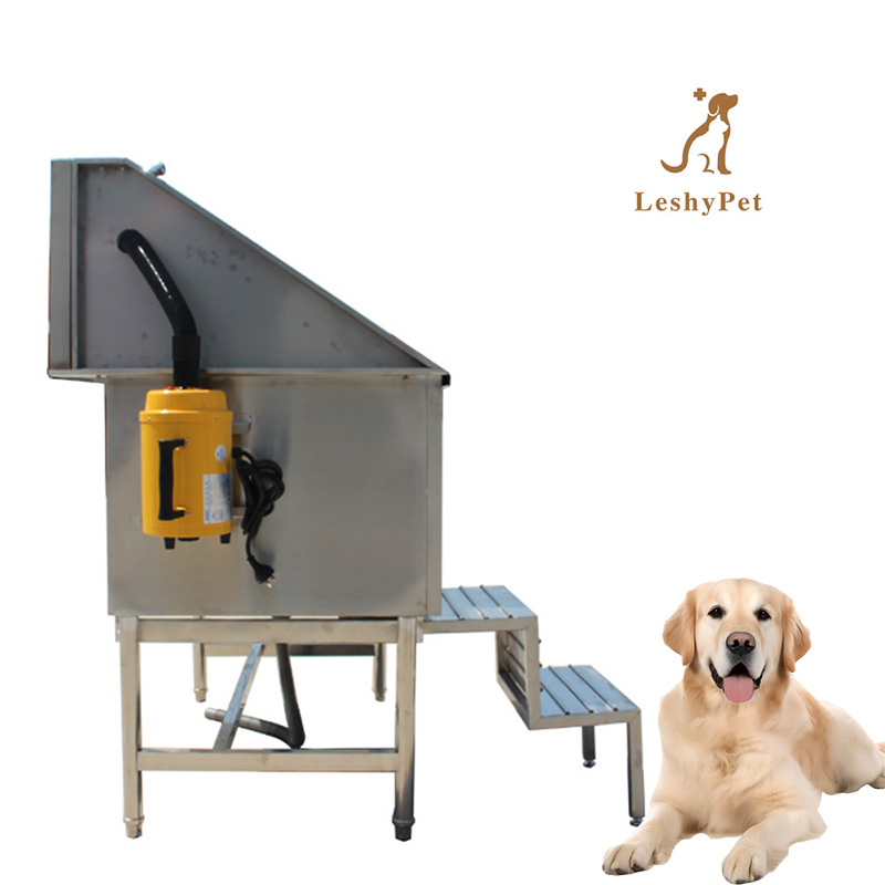 Leshype Dog Grooming Bathtub stainless Steel Dog Bathtub dog Bath Tub pet Bath
