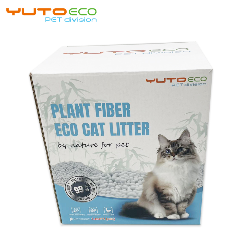 Manufacturers Wholesale Price Natural Caked Natural Material Cat Litter Hot Sale Of Degradable Natural Cat Litter