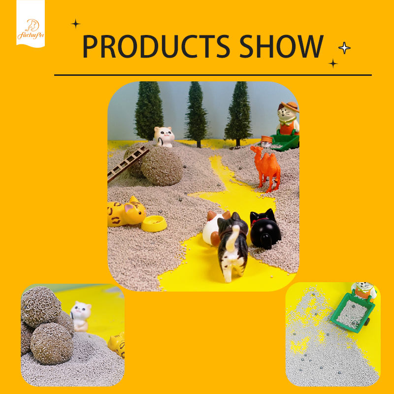 Factory Supply Bentonite Cat Litter Fast Clumping Cat Litter Sand