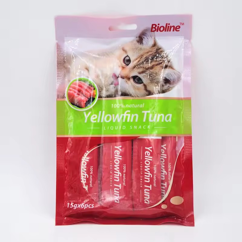 Healthy and delicious snacks for cat