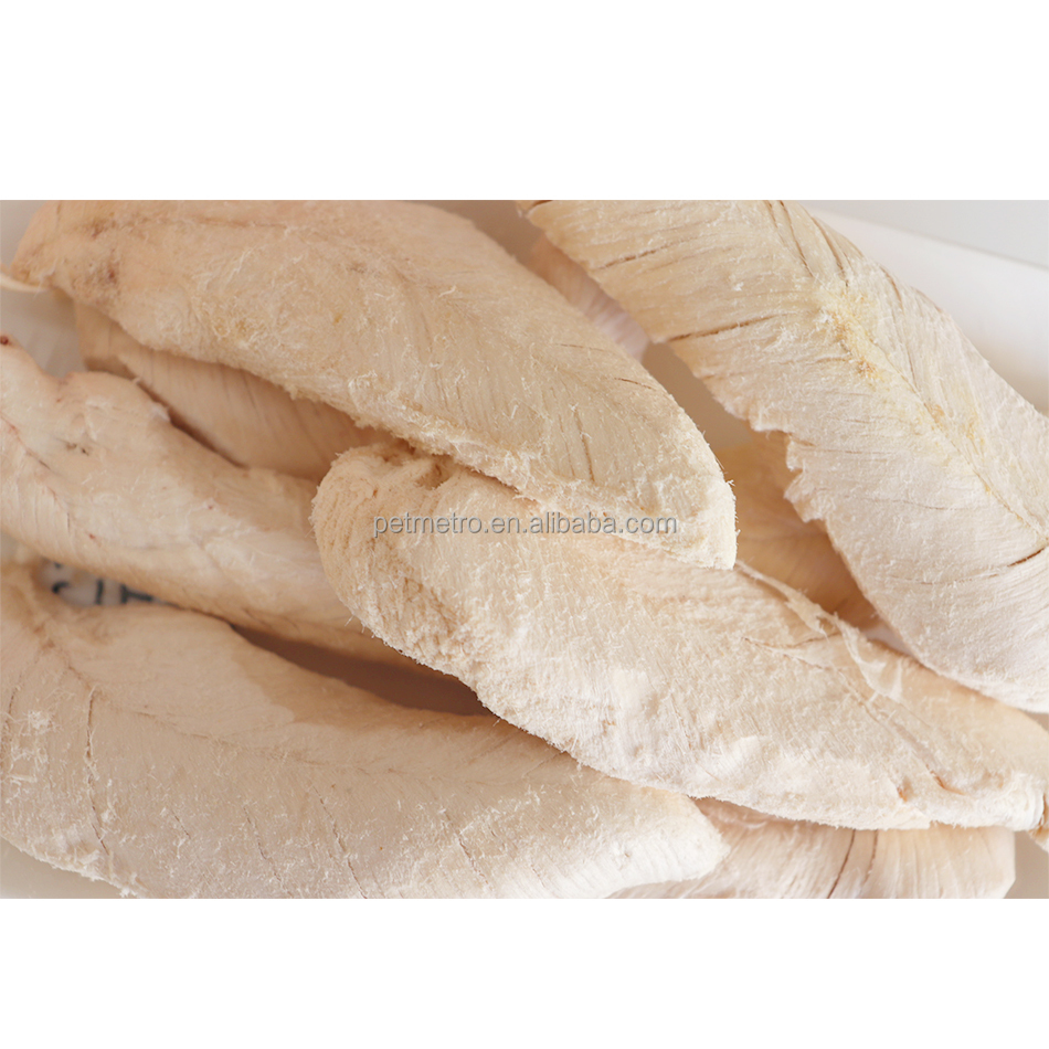 OEM Cat Treats Wholesalers Natural Diced Chicken Duck Meat High Protein Freeze Dried Snack Dog Pet Food