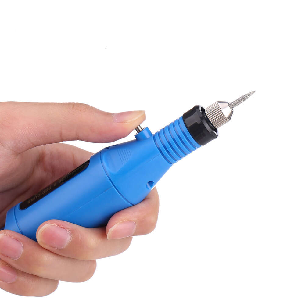 Electric Nail Drill Machine Art Salon Manicure File Polish Tool+6 Bits Pedicure 20000RPM Herramienta De Pulido De Lima De Manicura Taladro Electrico P