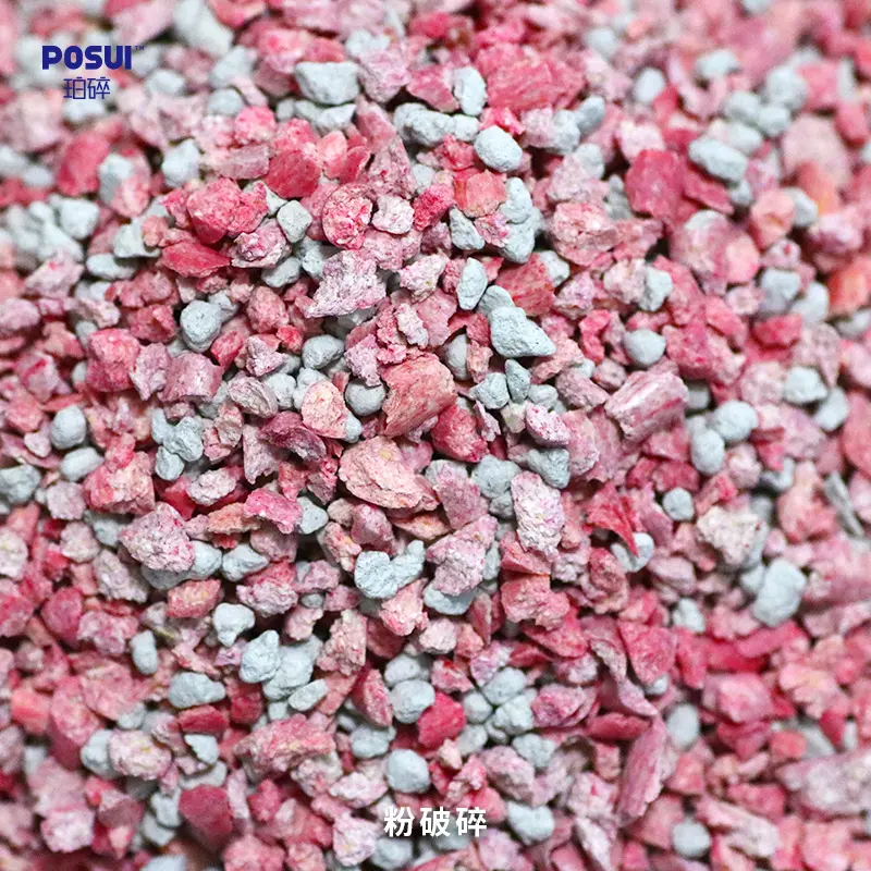 Fast Delivery Wholesale Cracked Shape Scoopable Strong Clumping For Cat Tofu Cat Litter