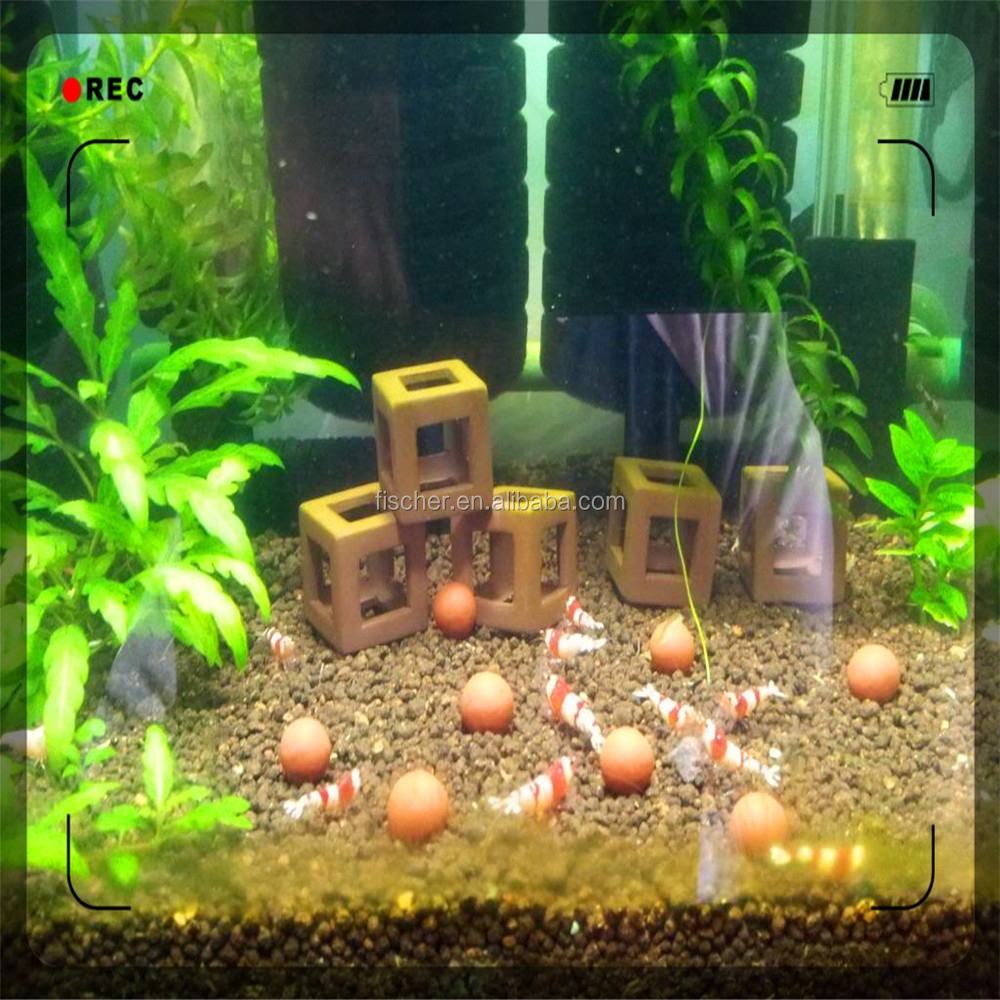 Aquarium Fish Tank Tourmaline Ceramic Mineral Ball for Crystal Shrimp