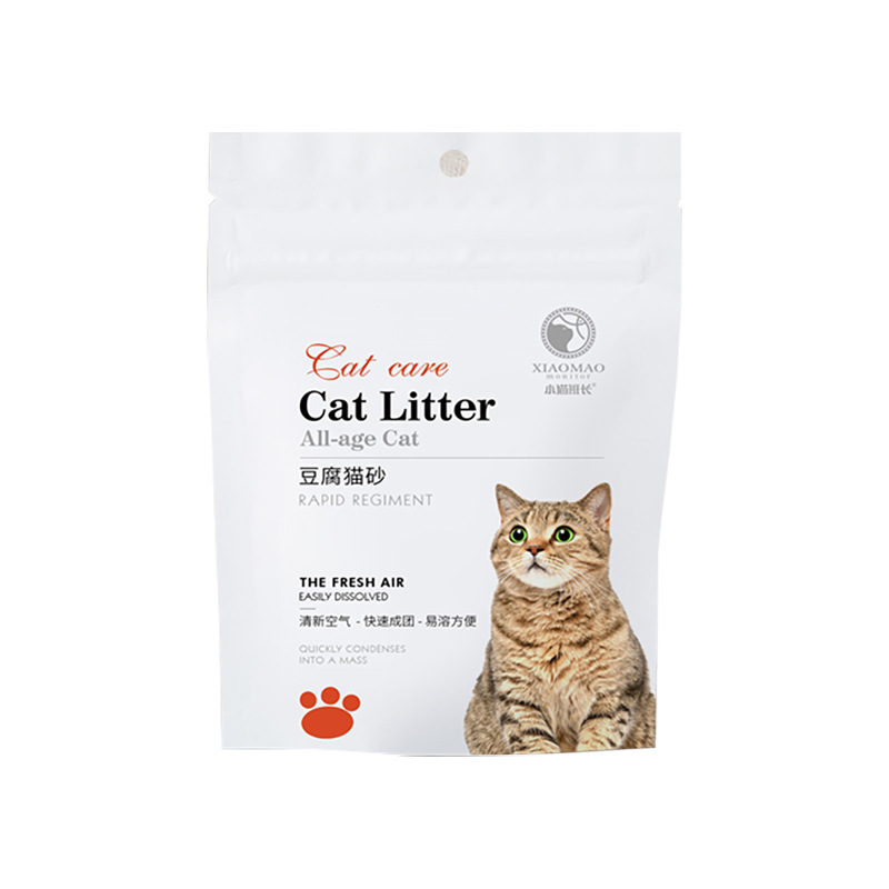 Chinese high quality tofu cat litter new broken tofu cat litter popular cat litter tofu flushable