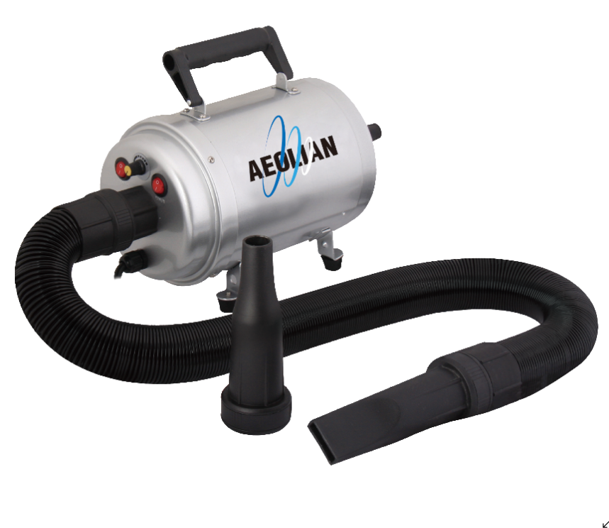 Luxury multifunctional Super Power Single Motor Dryer | Variable Speed, Heating, Light Pet Dryer