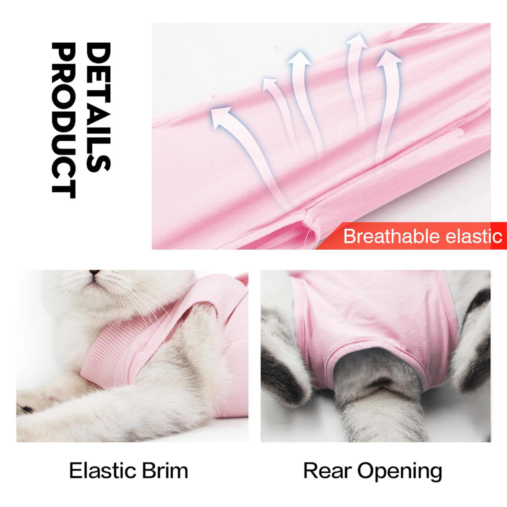 Dog Recovery Suit Prevent Licking Dog Onesie for Surgery Recovery Clothes