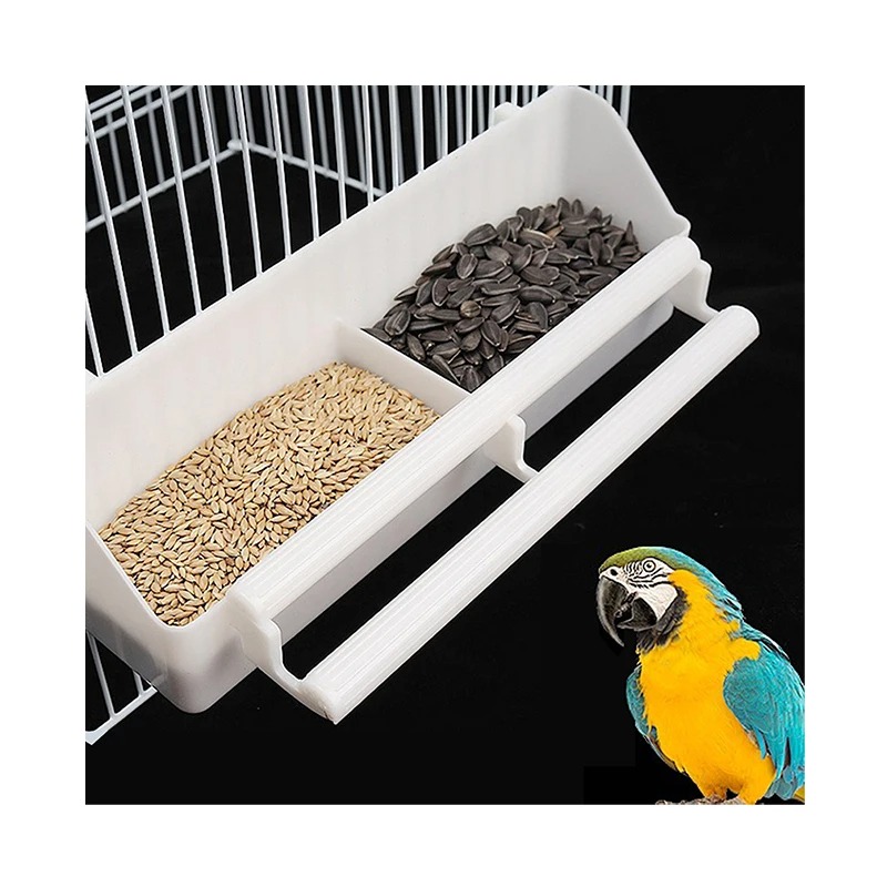 Hot Selling Parrot Hanging Plastic Water Food Bowl Pigeon Bird Feeder For Small Animal Outdoors Tree Hanging Type