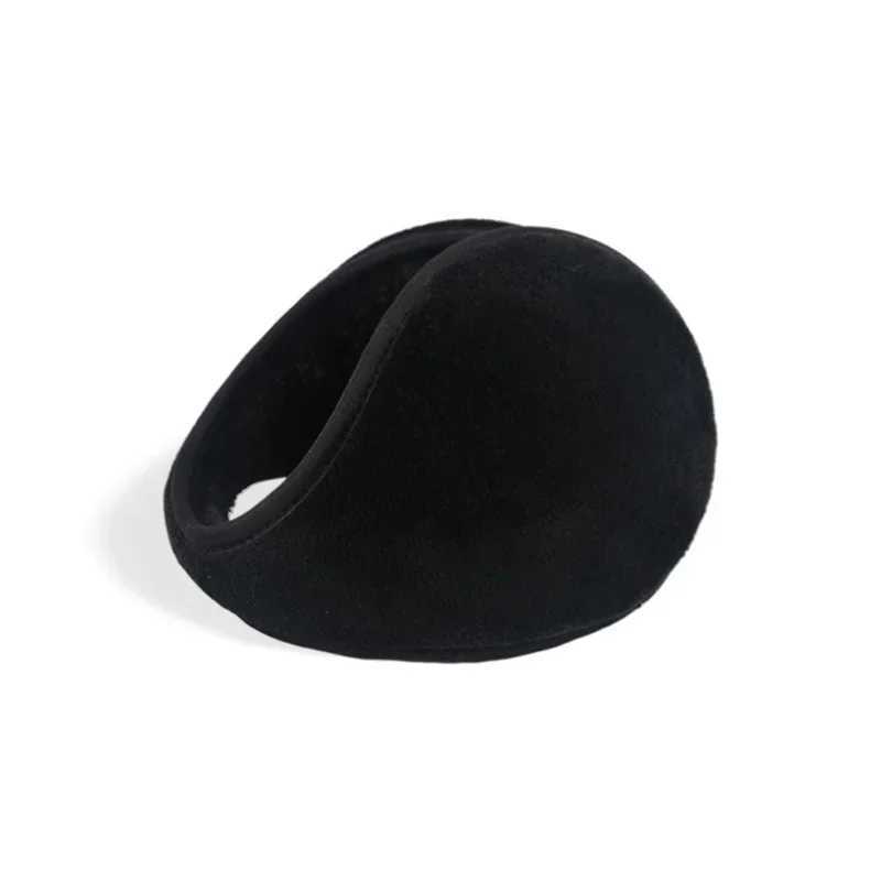 Soft Earmuffs Women Men Ear Cover Protector Thicken Plush Winter Warm Mens Solid Fleece Earmuff Warmer parel AccoriesXJ241126