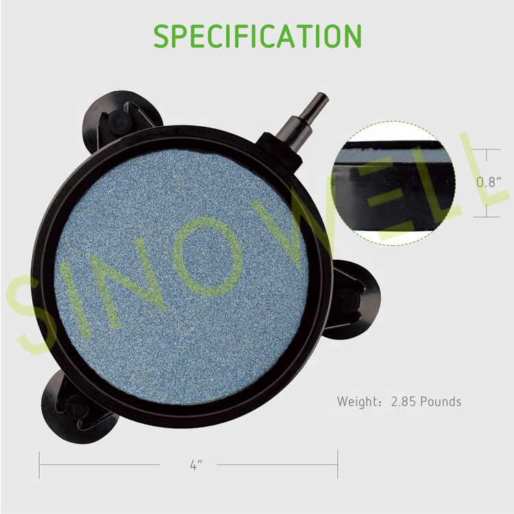 Factory Direct Supply Aquarium Air Stone with Shell and Sucker