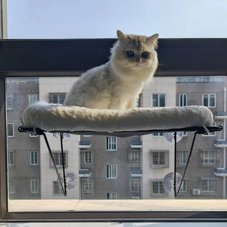 Wholesale Comfortable Cat Hammock Hanging Cat Window Hammock Bed Removable Warm Pet Bed