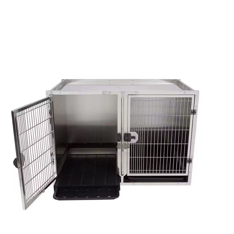 High Quality Security Professional Modular Sus304 Dog Cage Metal Dog Kennel Dog Cage