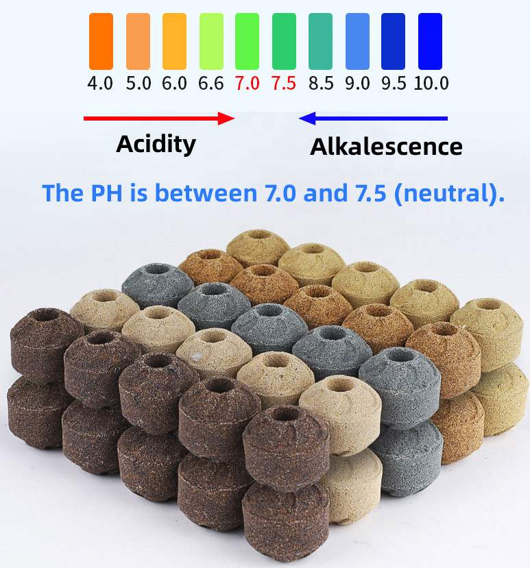 Fish Tank Filter Material Nano Quartz Brick Bacteria House Ceramic Ring Filter Stone Water Purification Filter Material
