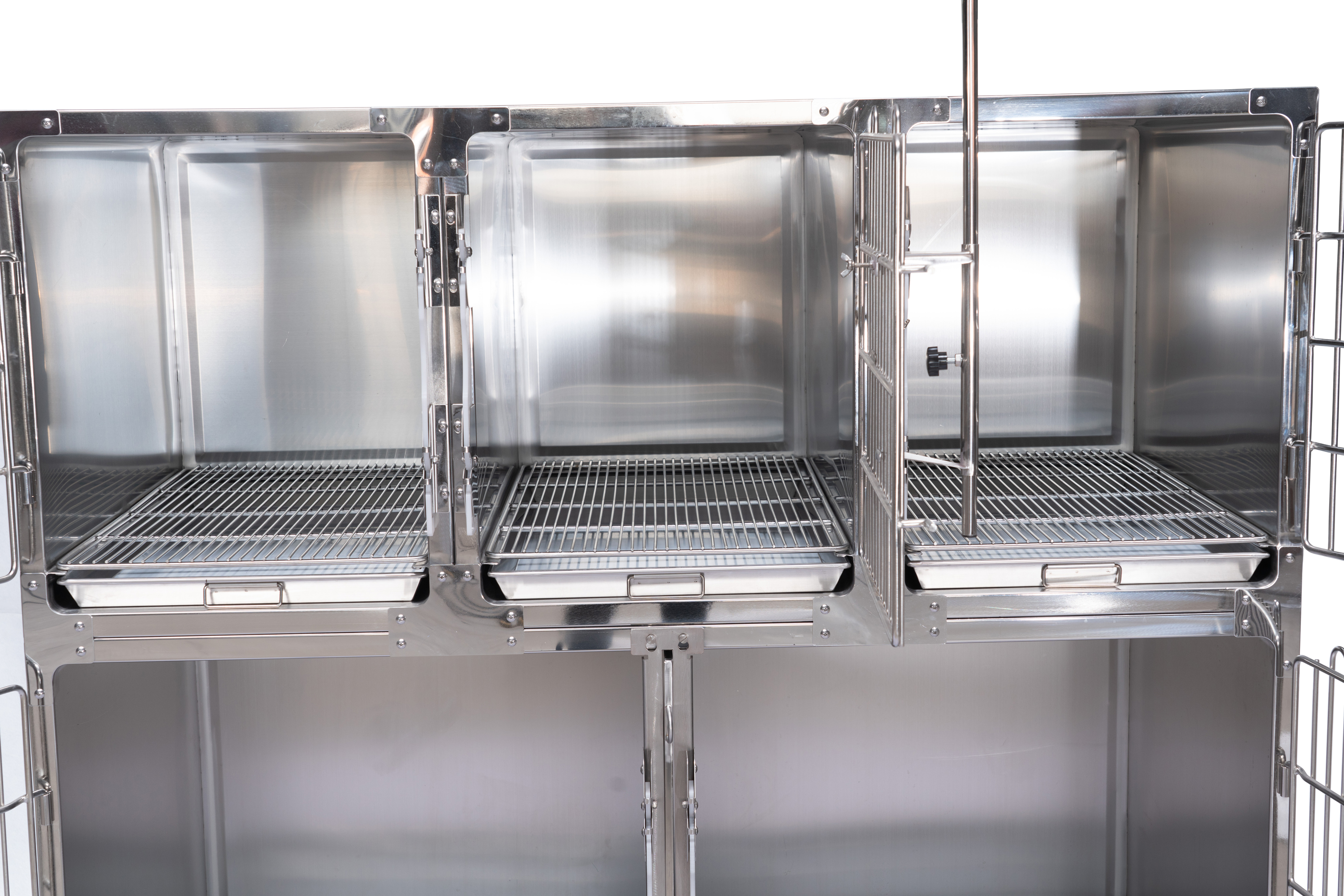 Professional Pets Veterinary Hospital Cage Animal Clinic Kennel Stainless Steel Modular Cat Dog Cages