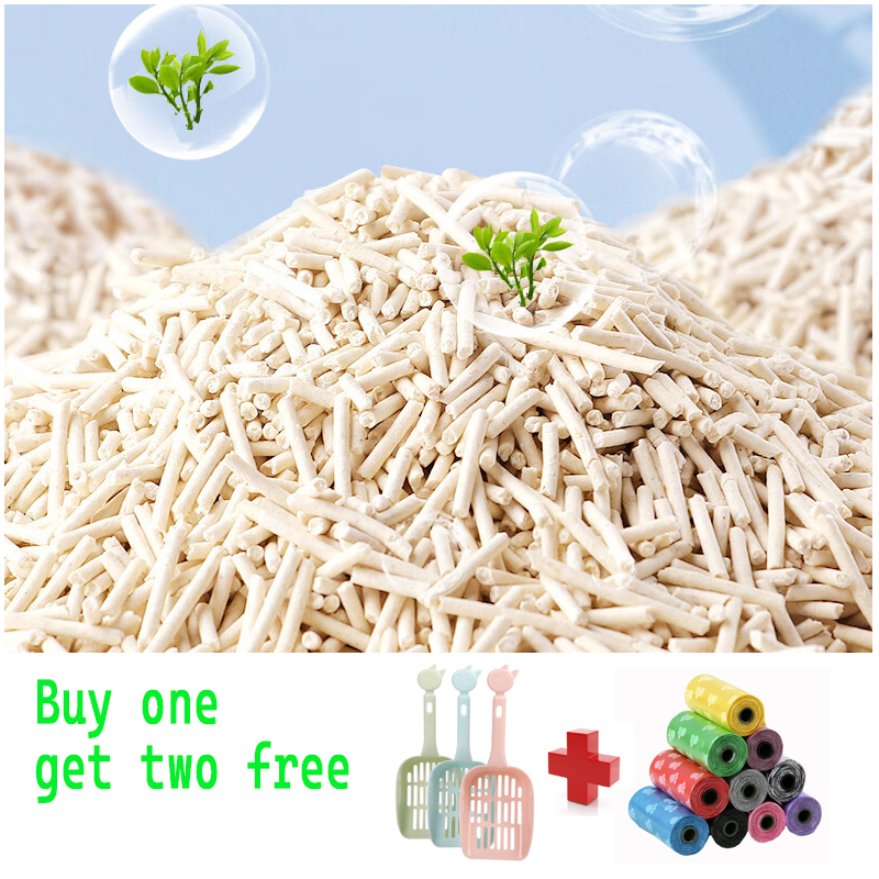 Buy wholesale price small animal liter bentonite pet litter cleaning sand 10 litter tofu cat litter