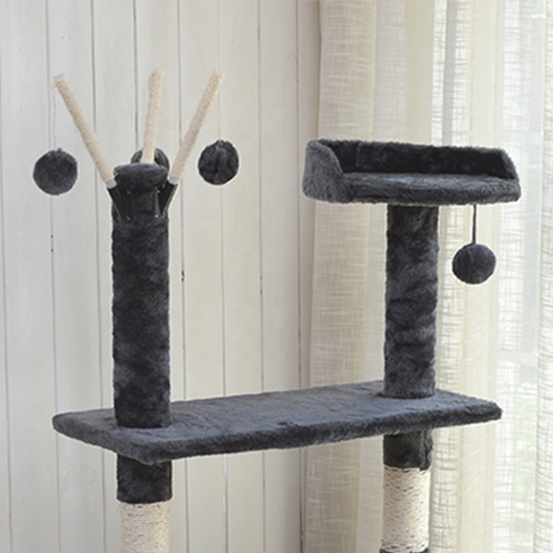sisal board scratcher post pet toy of cat tree bed cat condo tree 128