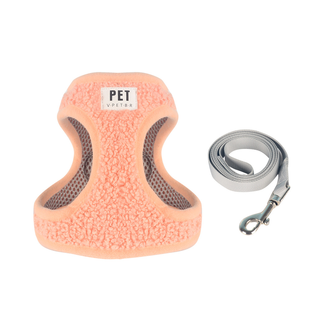 Dropshipping New Traction Rope Breathable Dog Pet Chest Harness Set