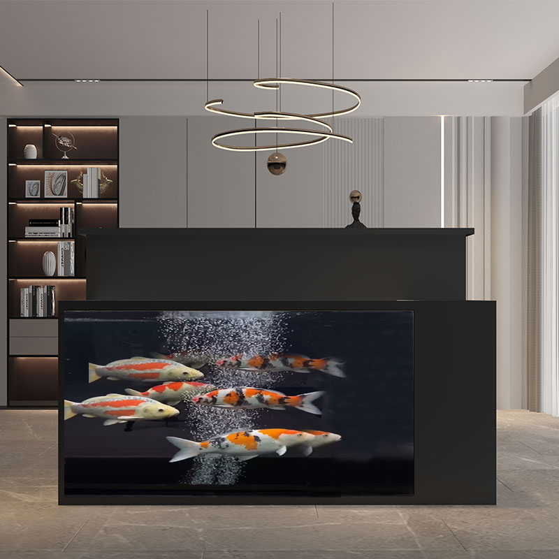 cheap outdoor fibreglass fish tank glass shape square window koi viewing tanks fish aquarium tank for koi