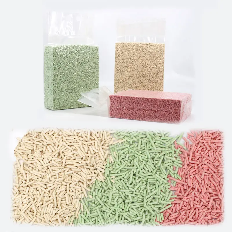 Wholesale Natural 100% Really Dust Free Premium Deodorant Super Absorbent Tofu Cat Litter Best Cat Litter for Outdoor