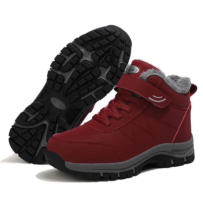 Men Top Quality Casual Snow Boots Waterproof Warm Winter Shoes Men Hiking Boots Outdoor Mountain Climbing Sneaker Man Trekking 241114