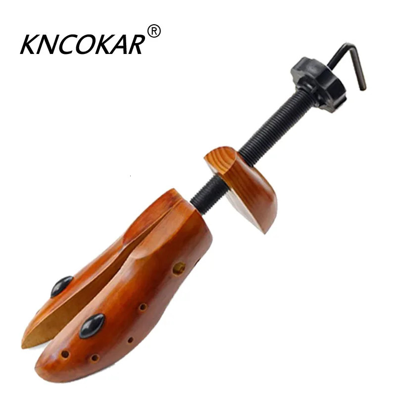 KNCOKAR Shoe Tree Wooden Mens and Womens Shoes Expander Shoe Width High Adjustable Shoe Stretch Forming Machine Rack 241126