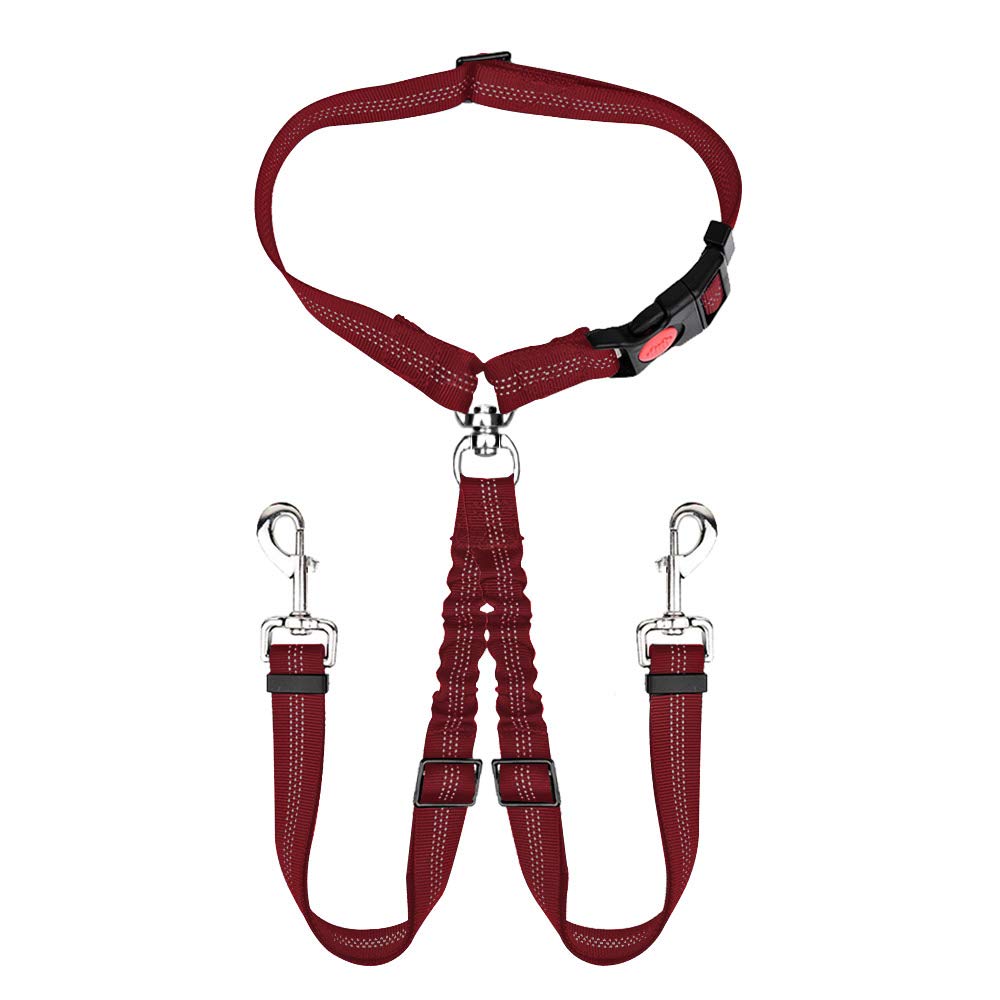 C&C Durable Pet Accessories Adjustable Safety Nylon Leash Car Dog Seat Belt pet car seat belt lead leash backseat safety belt