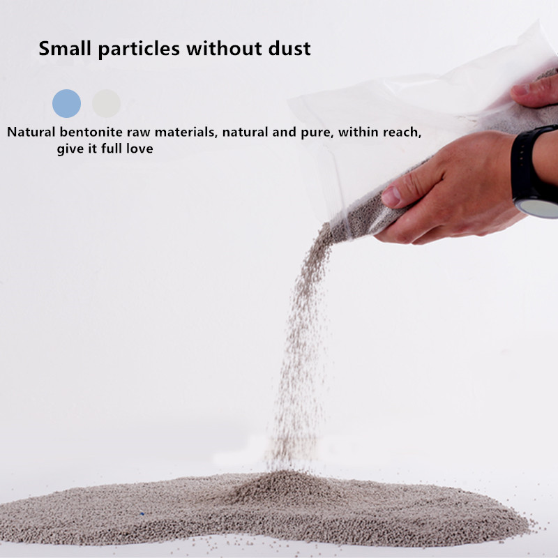 Oem 10kg Dust Free Strong pure natural deodora Cat Litter Sand Bentonite Cat Litter