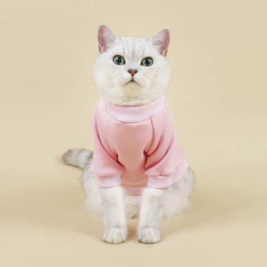 Pet Hoodie Autumn New Comfortable Breathable Warm Plush Dog Clothes Small Dog Wholesale Cat Clothes