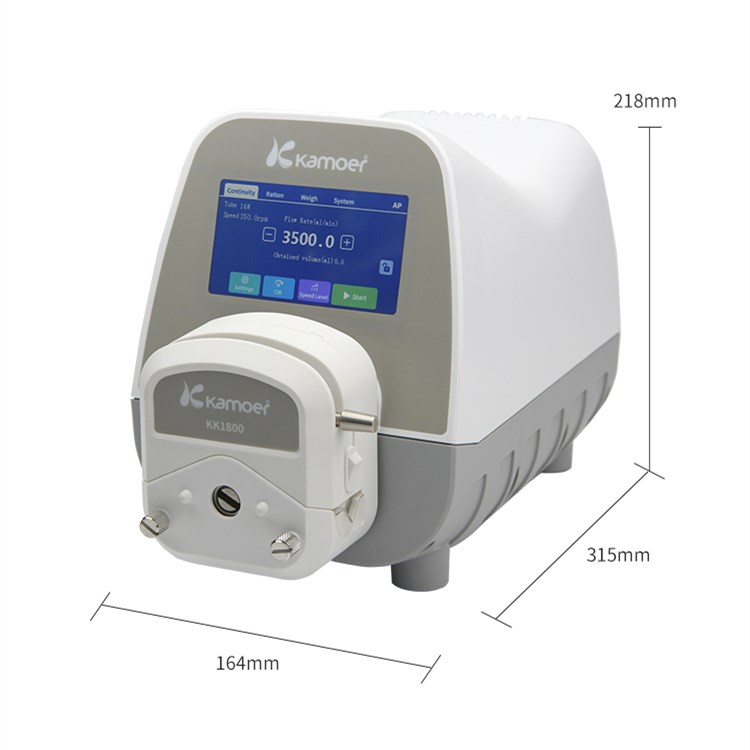 Kamoer Lab UIP3 Digital Peristaltic Pump with Long Lifetime Used For Laboratory Experiment and Wifi Controlled