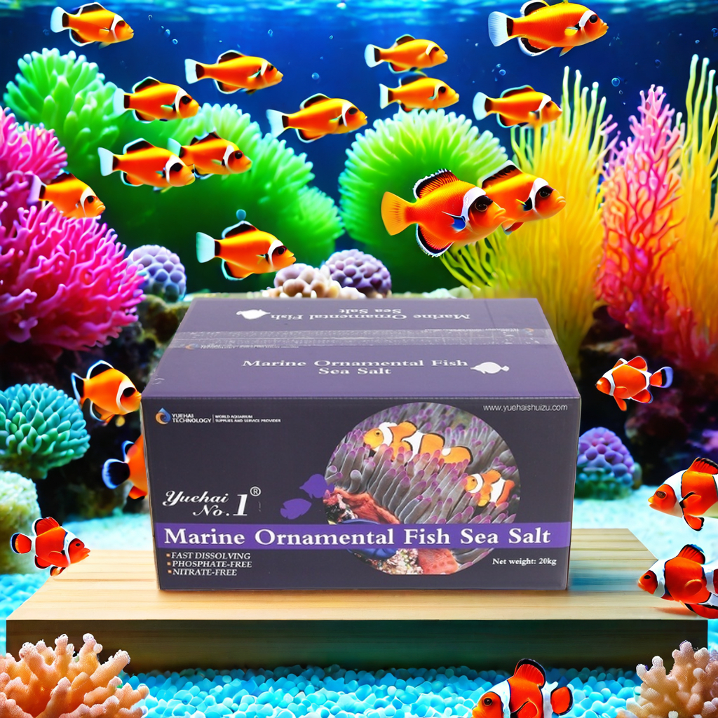 Factory Wholesale 20KG 25KG BOX Barrel BAG 6.7KG*3BAGS OEM Welcomed High Quality Aquarium Tank Marine Fish Sea Salt