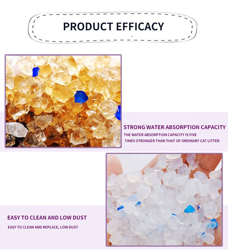 Sohpety Cheap Cassava Clumping Bamboo Silica Gel Crystals Pine Wood Bentonite Cat Sand Litter Bag