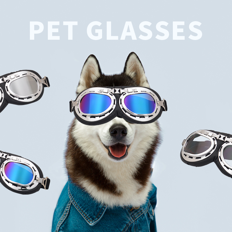 Dog sun glasses dogs classic retro round pet sunglasses for dog and cat Funny Pet goggles