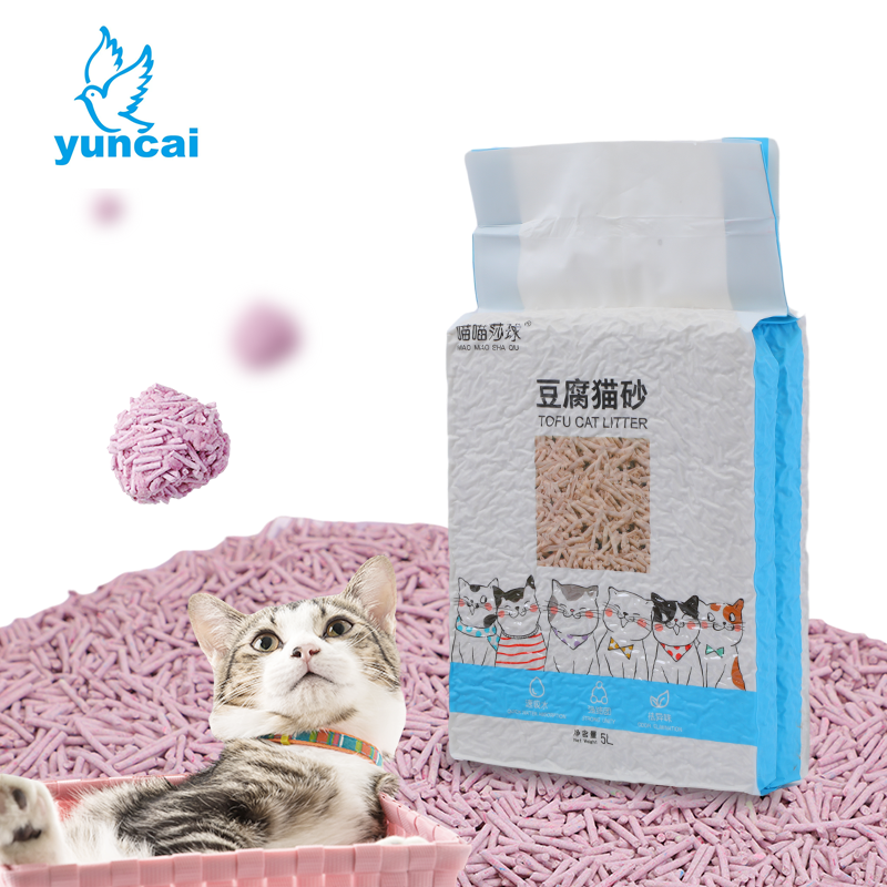 dust free arena para gatos kitten toilet tofu cat litter self-cleaning cat litter lavender scent cat litter wholesale