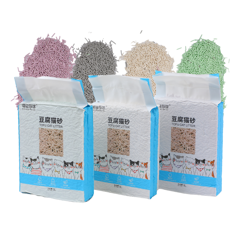 natural cassava arena para gatos kitten toilet sand tofu cat litter self-cleaning cat litter