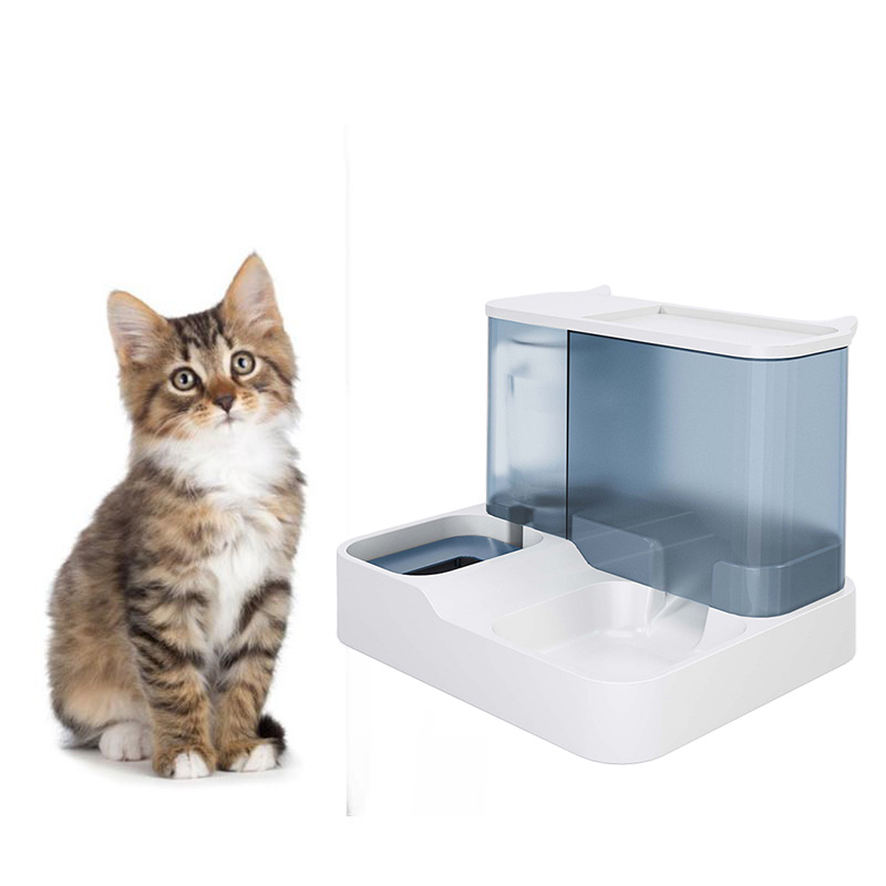 Hot Selling Pet 2-in-1 All-in-One Pet Feeder 2.5L Pet Waterer 1L