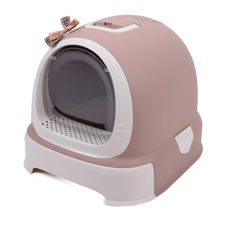 Petstar Hot Sale Professional Manufacturer Enclosed Durable PP Cat Litter Toilet Box