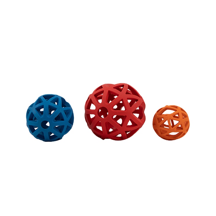New pet toy indestructible rubber dog toy ball