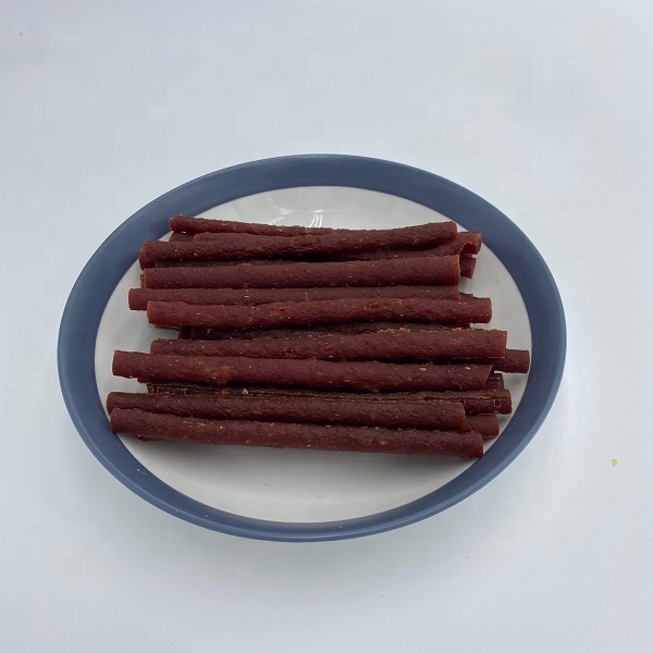 factory Wholesale delicious dog food cheap price pet food duck beef sticks dog snacks OEM pet treats cat dog puppy