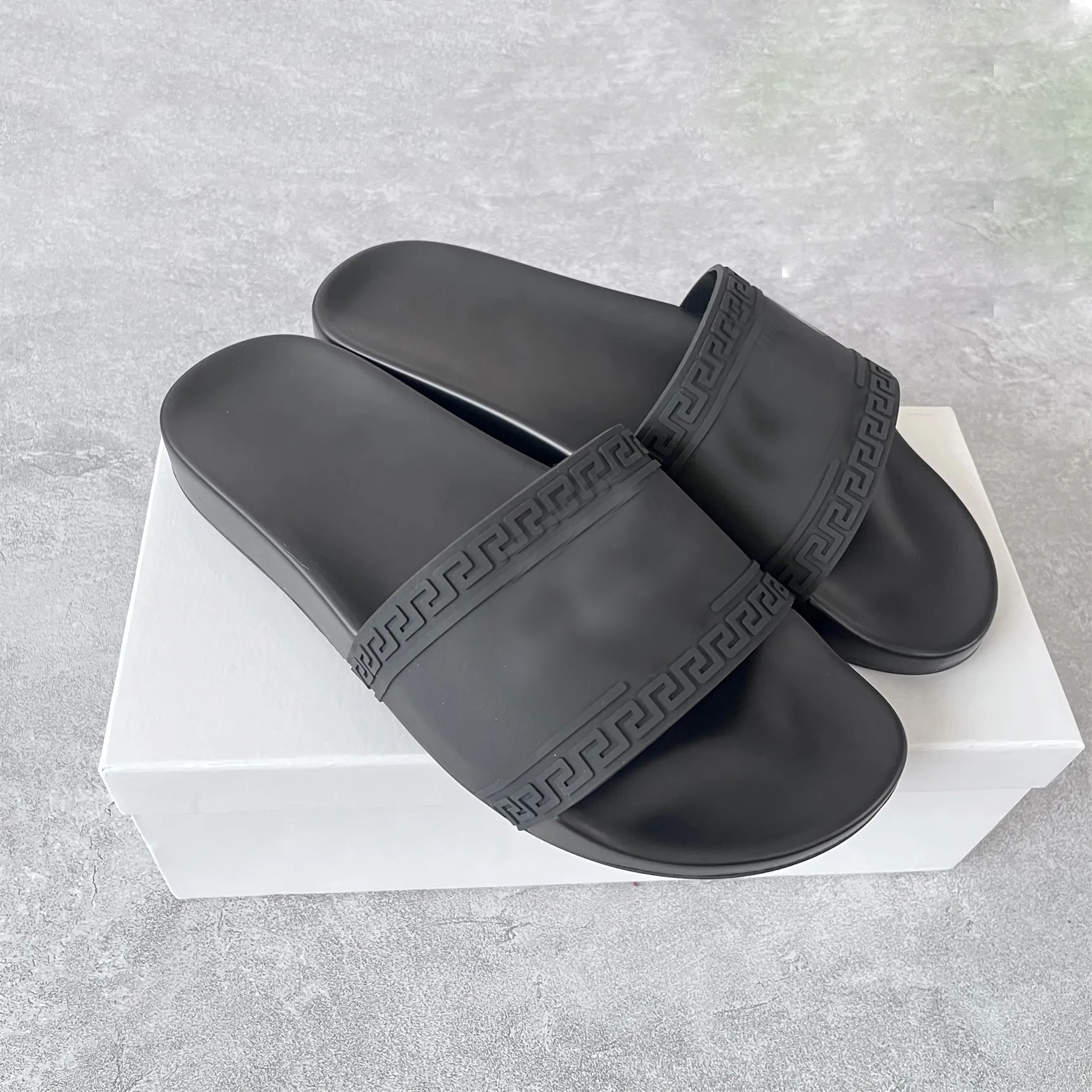 luxury summer palazzo sandal tazz slippers designer shoe womens mens rubber sole beach slide casual shoes gold sliver flat outdoor sliders flip flop sandale loafers