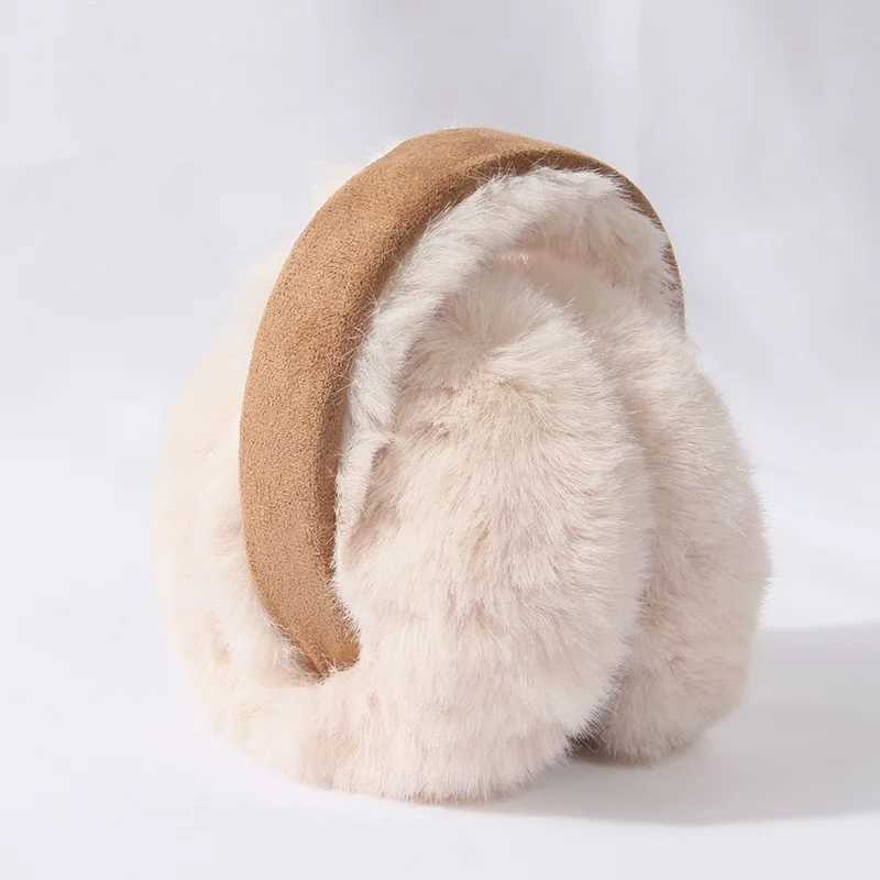 1-piece Set Of Womens Multi-color Foldable Earmuffs For Winter Warmth Windproof Earmuffs For Outdoor Travel Maillard FashionXJ241126