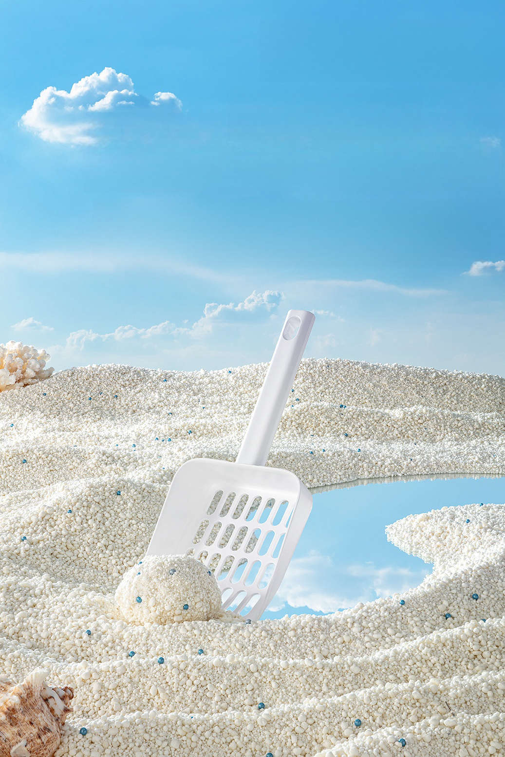 MMG Low Dust Eco-friendly Cassava Cat Litter Fast water Absorption Non-stick Base Cat Litter