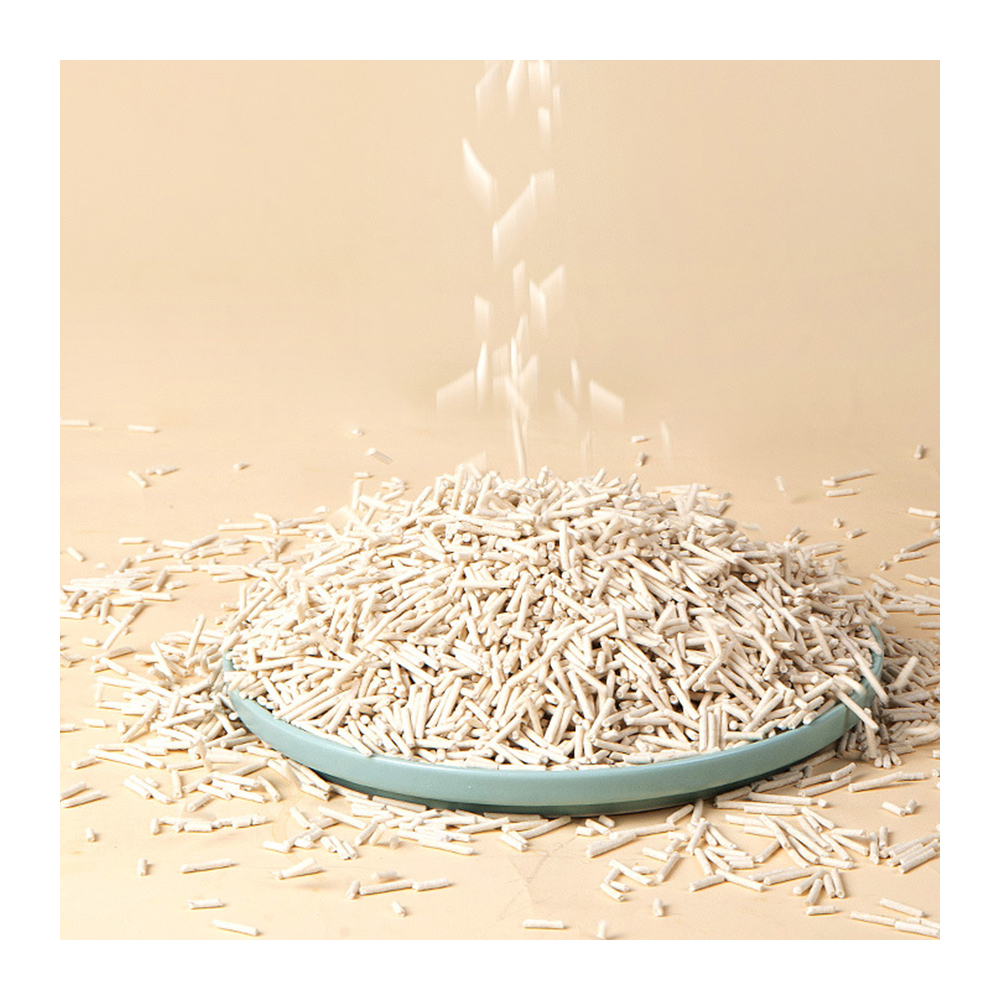 Dust-Free Litter, Fast Drying, Ultra Absorbent Clumping Cat Litter Pellets Odor Control Less Scattering Tofu Cat Litter
