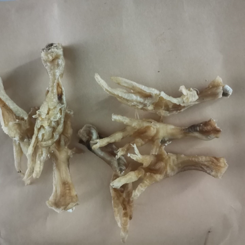 Factory Wholesale High Protein Dry Chicken Feet And Duck Feet Without Bones Pet Treats For Dog