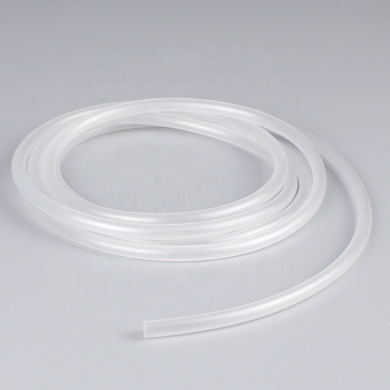 Factory direct sales aquarium transparent plastic silicone water pipe pump hose 4mm air pump aeration tube oxygen tube