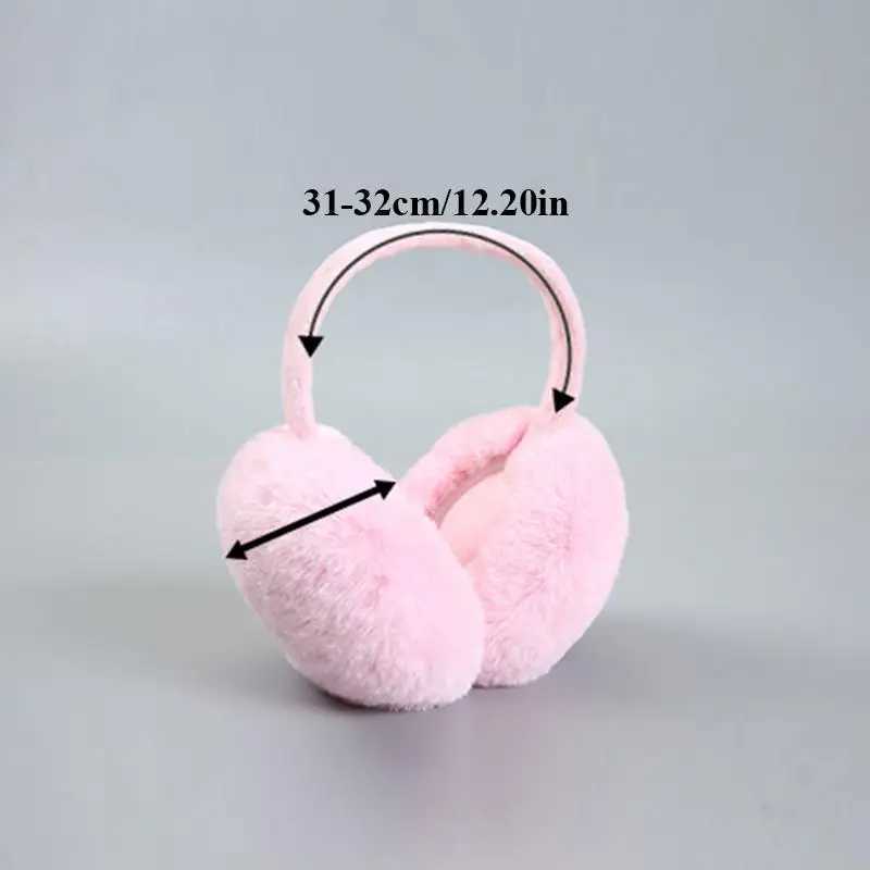 New Type 1 Solid Color Soft Plush Earmuffs Warm Winter Earmuffs Womens Folding Earmuffs Outdoor Skiing Earmuffs Warm W241126